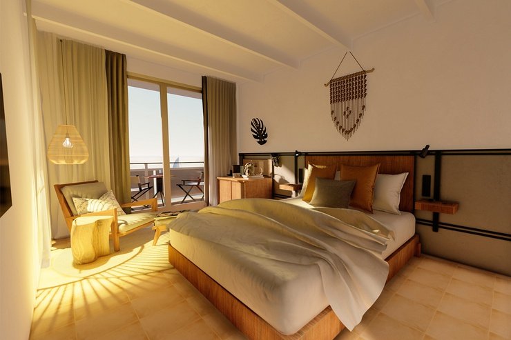 Habitación double vista bahía coral cotillo beach el cotillo Habitación double vista bahía coral cotillo beach el cotillo
