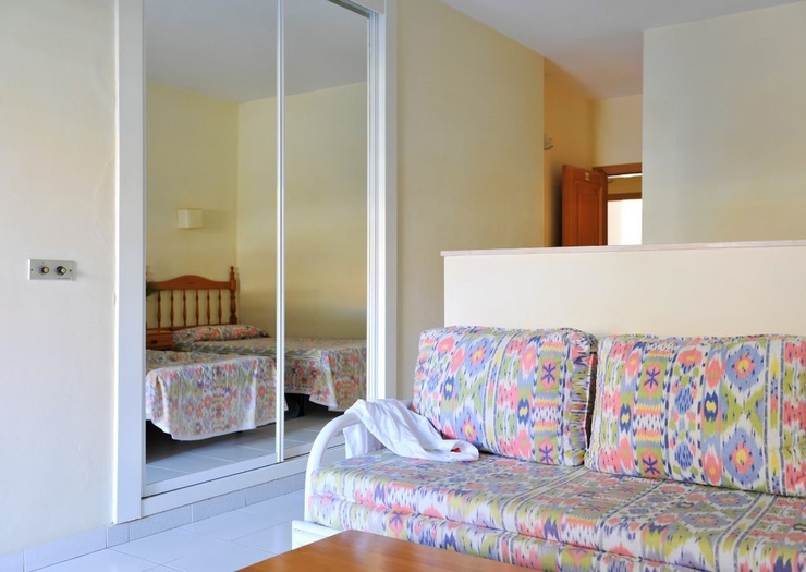 Estudio vista jardín / piscina Apartamentos Coral Teide Mar Puerto de la Cruz