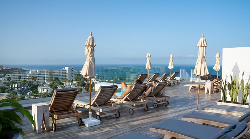 Terraza Hotel Coral Ocean View Costa Adeje