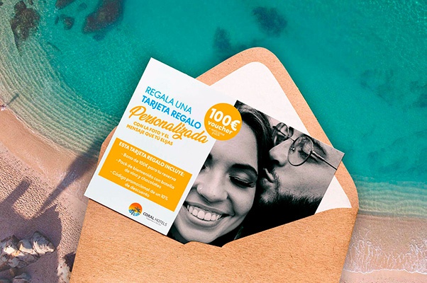 Tarjetas Regalo 100% Personalizables Coral Hotels Tarjetas Regalo 100% Personalizables Coral Hotels