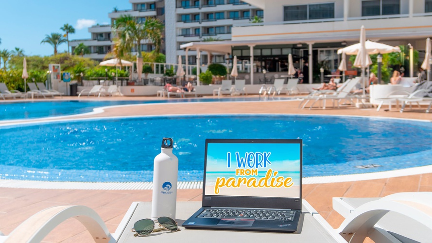 Coral Hotels promueve las largas estancias en sus establecimientos para teletrabajar desde Canarias Coral Hotels Coral Hotels promueve las largas estancias en sus establecimientos para teletrabajar desde Canarias Coral Hotels