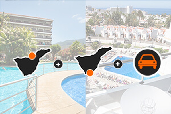 Combinado norte y sur - con coche hotel coral teide mar puerto de la cruz Combinado norte y sur - con coche hotel coral teide mar puerto de la cruz