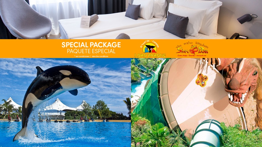 PAQUETES ESPECIAL VERANO SIAM PARK - LORO PARQUE Coral Hotels PAQUETES ESPECIAL VERANO SIAM PARK - LORO PARQUE Coral Hotels