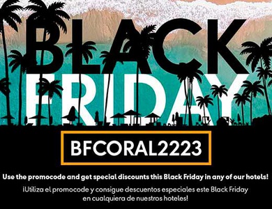 Black friday  Coral Cotillo Beach El Cotillo