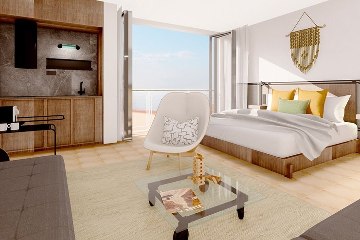 Junior suite con cocina hotel coral cotillo beach el cotillo Junior suite con cocina hotel coral cotillo beach el cotillo