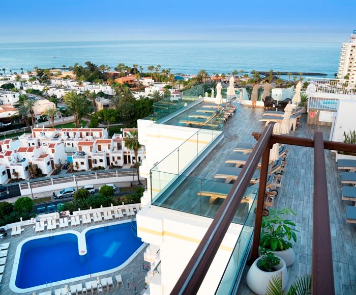 Sundeck ocean view Hotel Coral Ocean View Costa Adeje